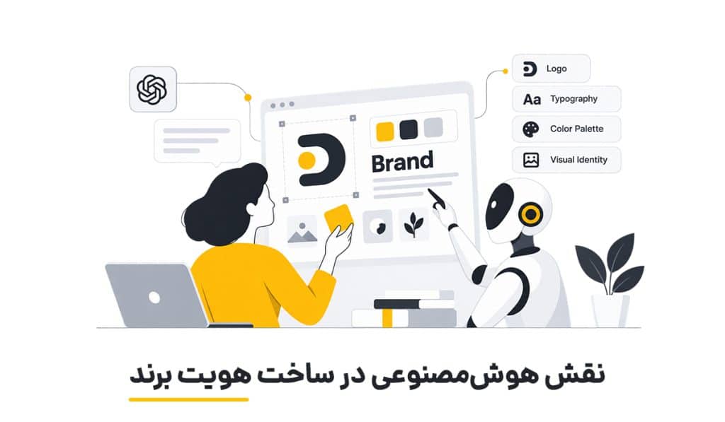 نقش هوش مصنوعی در ساخت هویت برند